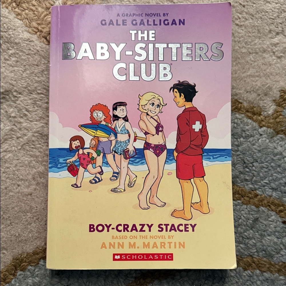 Scholastic The Baby-Sitters Club Graphic Novel - Vibrant Beach Scene